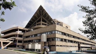 The main campus of the Indian Institute of Technology in New Delhi. Manan Vatsyayana / AFP