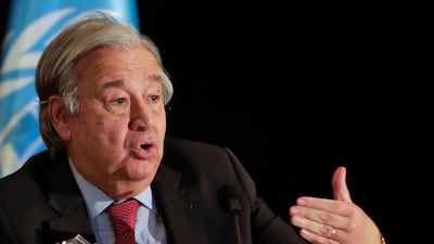 'The last two years have demonstrated a simple but brutal truth — if we leave anyone behind, we leave everyone behind,' said UN Secretary General Antonio Guterres. AFP