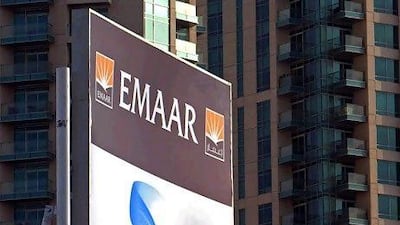 Shares in Emaar Properties slipped 1.1 per cent to Dh2.67 in trading on the Dubai Financial Market yesterday. Jeff Topping / The National