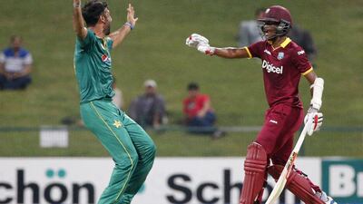 Darren Bravo, pictured at right during the third ODI, has found form in the longer format as the West Indies prepare to face Pakistan in the opening Test match. Karim Sahib / AFP