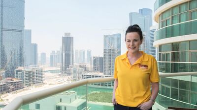 Maria Kelly gave up her job as a maths teacher to focus on Darkness into Light's mental health campaign. Vidhyaa for The National