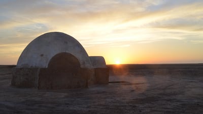 The Lars’ Homestead, Luke Skywalker’s childhood home, is located in the small Berber-speaking town of Matmata. Courtesy Simon Speakman Cordall