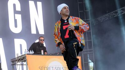 Foreign Beggars’s Pavan Mukhi revelled in their show at the Secret Solstice Festival last month, where the group performed after The Black Eyed Peas Getty