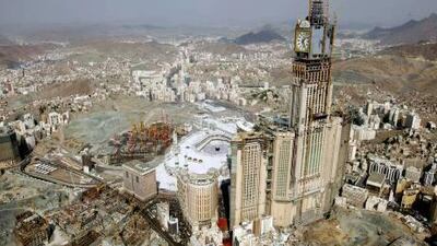 All encompassing: plans for the Mecca project under the stewardship of Jabal Omar Development include hotels, shops, air-conditioned prayer facilities, and housing.