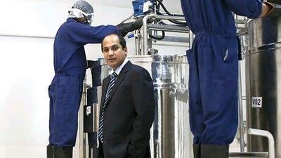 Epygen Labs, where Debayan Ghosh, above, is the the president, is among 10 companies that have set up at DuBiotech. Lee Hoagland / The National