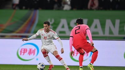 UAE are still winless in the final round of World Cup 2022 qualifying. Photo: UAE FA