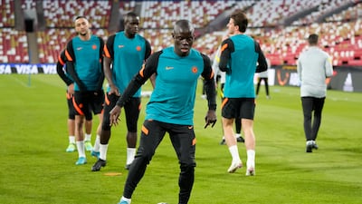 Chelsea midfielder N'Golo Kante. AP