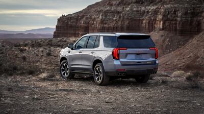 GMC has worked on the 2025 Yukon's curves to improve overall aerodynamics
