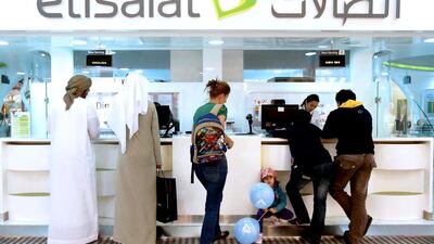 Etisalat. Fatima Al Marzooqi / The National