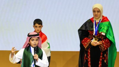 Young competitor Abdullah Al Qahtani from Saudi Arabia