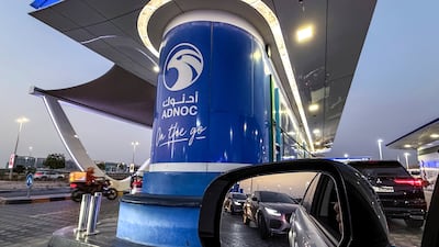 Adnoc Distribution's fuel volumes reached 7.75 billion litres in the first six month of 2026. Victor Besa / The National