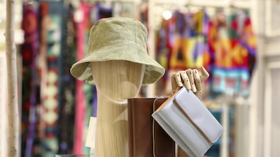 A hat and handbag from A&A