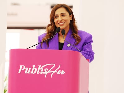 Sheikha Bodour Al Qasimi at the 2023 Bologna Children’s Book Fair. Photo: PublisHer