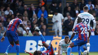 Eberechi Eze – 7 Palace’s most dangerous asset in the first half. Eze forced Kepa to push wide a low attempt from the outside of the box in the early minutes, and he saw a shot from a corner go narrowly wide seconds later. AP