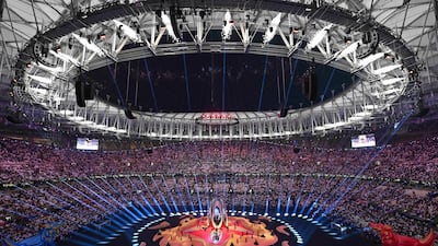 Opening ceremony of the 2023 Asian Cup in Lusail, Qatar. EPA