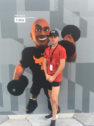 Danny Cousins says Dubai Fitness Challenge has helped his running club, SubClub DXB, grow its community. Photo: Danny Cousins