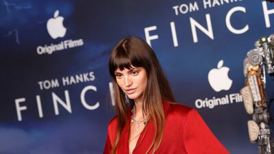 Dean at the premiere of 'Finch', an Apple TV+ film starring Tom Hanks and Caleb Landry Jones, in November 2021. AFP