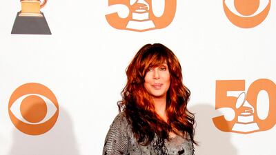 Cher, in Julia Gerard, attends the 50th annual Grammy Awards at the Staples Centre in Los Angeles, California, on February 10, 2008. EPA