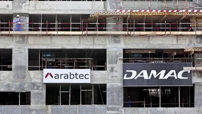 Damac Heights building in The Marina. Damac said that a total of 2,123 units were completed during 2013. Antonie Robertson / The National
