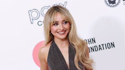 Sabrina Carpenter scored one of the songs of the summer with Espresso. AFP