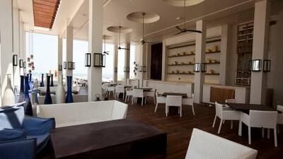 The Sea Lounge is one of the big attractions at Saadiyat's Monte-Carlo Beach Club, which is the first property under the brand outside Monaco.