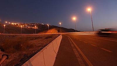 On a clear night, the road can be seen from all of Al Ain.