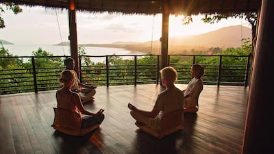 Group Meditation Yoga Shala