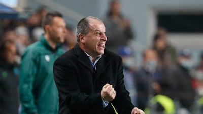 Sheriff Tiraspol coach Yuriy Vernydub has joined Ukraine's fight against the Russian invasion. Reuters