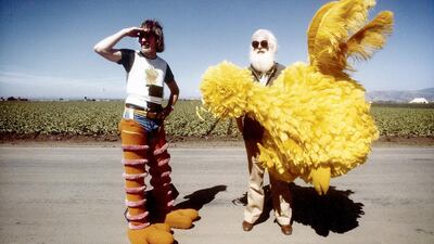 A scene from the documentary I Am Big Bird: The Caroll Spinney Story. Courtesy Diff