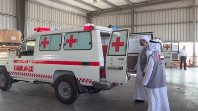 The UAE aims to supply Ukraine with 50 ambulances