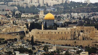 A general view of Jerusalem's old city shows the Dome of the Rock in the compound known to Muslims as Noble Sanctuary and to Jews as Temple Mount, October 25, 2015. Reuters