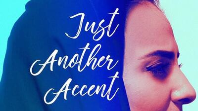 Poster of short film Just Another Accent that is part of the Cannes Film Festival Short Film Corner 2017. The film is about the Stutter UAE support group and has been directed by Dubai filmmakers Khadijah Kudsi and Samia Ali. Courtesy Khadijah Kudsi