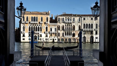 The Private Pier at Aman Canal Grande Venice. Courtesy of Amanresorts