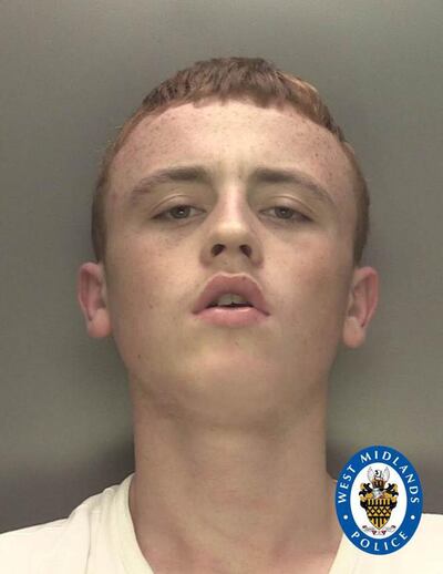 Taylor Pountney. West Midlands police