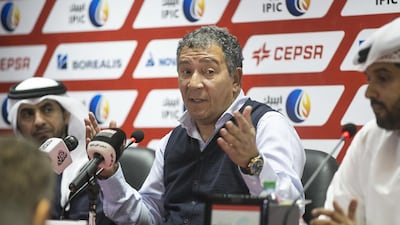 Speaking to the media on Tuesday night, Al Jazira’s new manager Henk ten Cate says he will instill his side with self-belief. Mona Al Marzooqi / The National