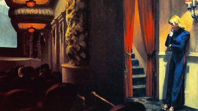 'New York Movie' (1939) by Edward Hopper. Alamy