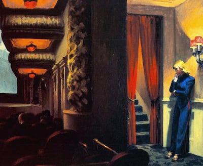 'New York Movie' (1939) by Edward Hopper. Alamy