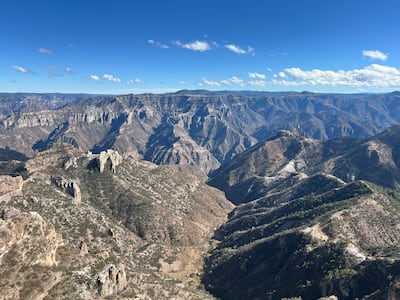 Mexico’s Copper Canyon is four times larger than Arizona's Grand Canyon. Photo: John Brunton