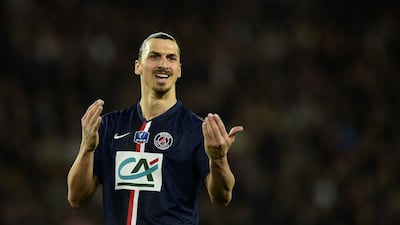 Zlatan Ibrahimovic has been handed a four game ban for his infamous off-field outburst. Franck Rife / AFP
