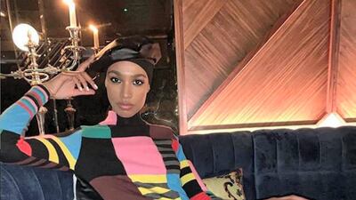 Hijab-wearing model Ikram Abdi Omar is part of Buberry's Festive Campaign 2019