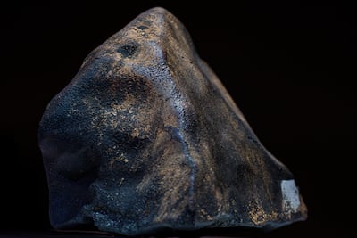 The museum will also exhibit a specimen of the Murchison Meteorite, a shower of stones that crash-landed in Australia in 1969 and has since revealed new information about the early solar system. Photo: DCT – Abu Dhabi