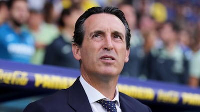 Unai Emery takes over an Aston Villa sie thas has won three Premier League matches all season. Getty Images