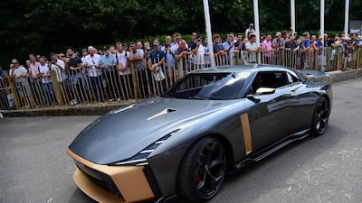 The car is a special edition to celebrate the 50th anniversary of the GT-R name. Nissan