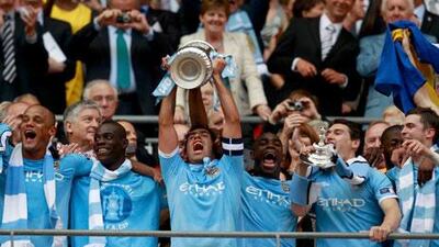 Abu Dhabi-owned Manchester City won the English FA Cup this year.