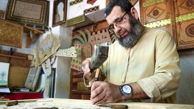 Abdul Aziz, a woodworker has lived and worked in Abu Dhabi for 20 years.