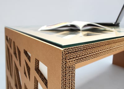 As sustainability reshapes design, cardboard’s affordability and adaptability are prompting a rethink of what luxury materials can be. Photo: Mobili in Cartone