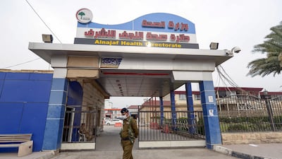 The first documented case of Covid-19 in Iraq was a patient admitted to this hospital in the shrine city of Najaf.