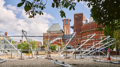 The RSC's garden theatre can sit 500 people – or 310 with social distancing