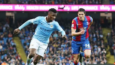 Kelechi Iheanacho, Manchester City, 2015. Sharon Latham / Manchester City FC / AP Images