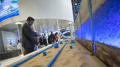 Dubai Electricity and Water Authority plans to use solar energy more widely to power its desalination plants. Leslie Pableo / The National